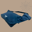 Prada black nylon messenger crossbody silver logo triangle I Authentique Luxury I 100% authentic Prada