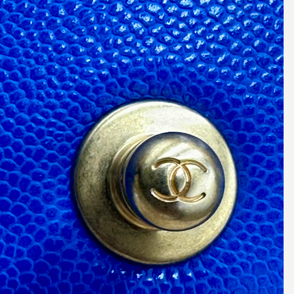 Chanel Medium Boy Bag Chevron Quilted Beautiful Blue Gold Hardware | Shop Authentique Lux
