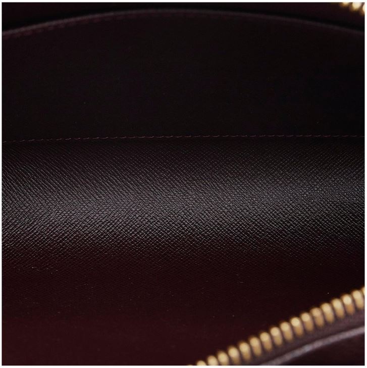 Louis Vuitton Taiga Pouch Baikal (Burgandy) - Authentique Luxury | 100% Authentic Louis Vuitton Bag