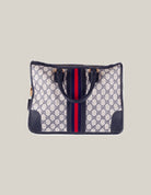 Vintage Gucci GG Supreme Boston Bag monogram canvas hardening authentic I Authentique Luxury