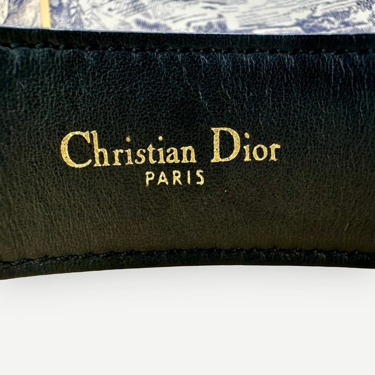 CHRISTIAN DIOR Oblique Jacquard Reversible Belt with CD Buckle, Full Set