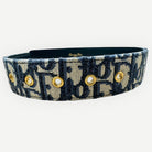CHRISTIAN DIOR Oblique Jacquard Reversible Belt with CD Buckle, Full Set