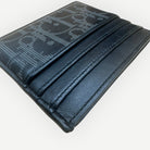 Christian Dior Oblique Jacquard Black Card Holder, Full Set | Shop Authentique Lux