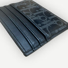 Christian Dior Oblique Jacquard Black Card Holder, Full Set | Shop Authentique Lux