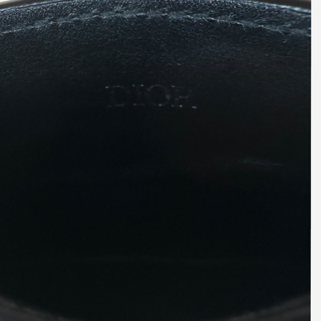 Christian Dior Oblique Jacquard Black Card Holder, Full Set | Shop Authentique Lux