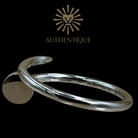 Shop Authentic Cartier Juste un Clou Small Model (SM) Ring in 18k White Gold, size 7.25 (55), weighing 4 grams. Includes original boutique packaging.