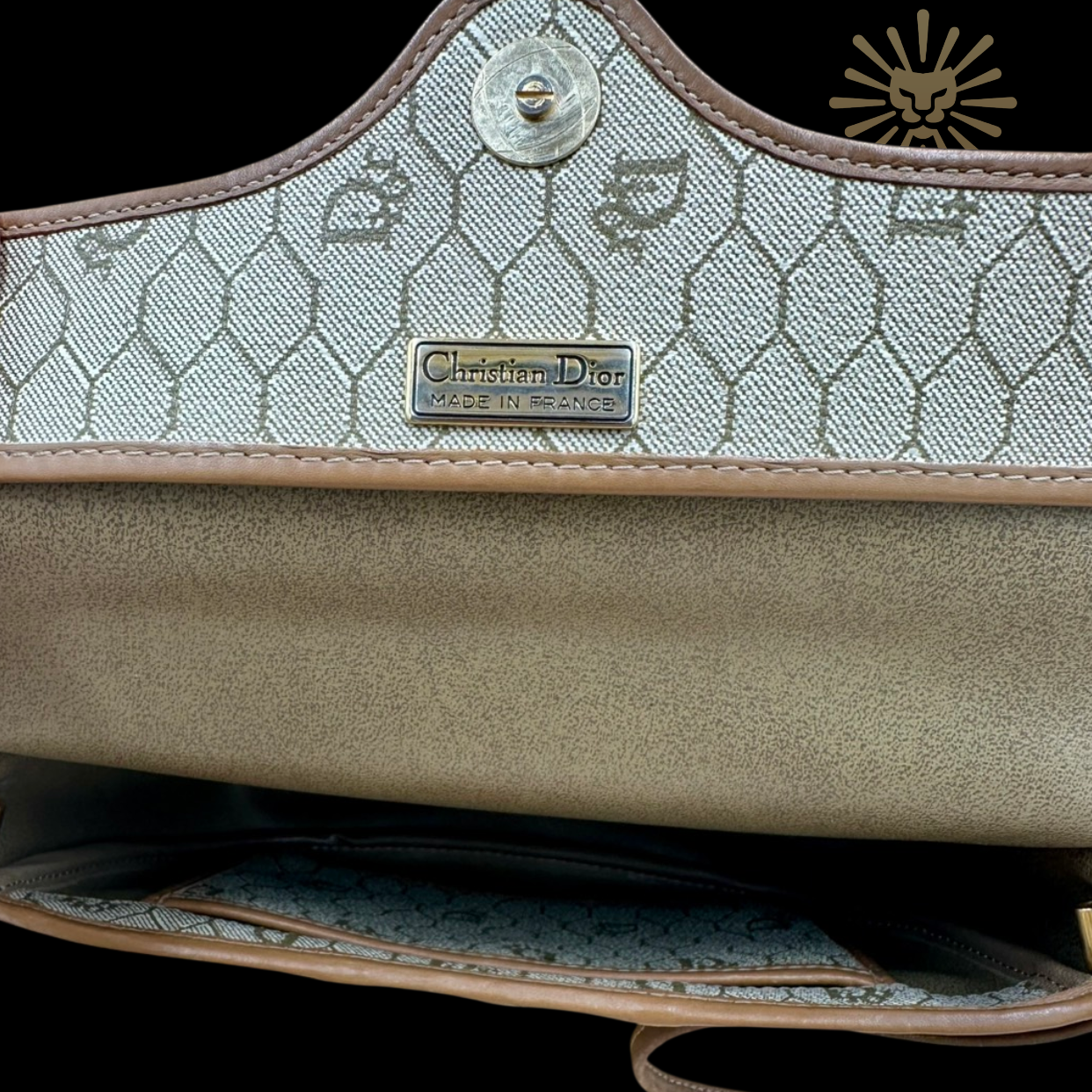 Christian Dior Vintage Honeycomb Crossbody Bag | Shop Authentique Lux