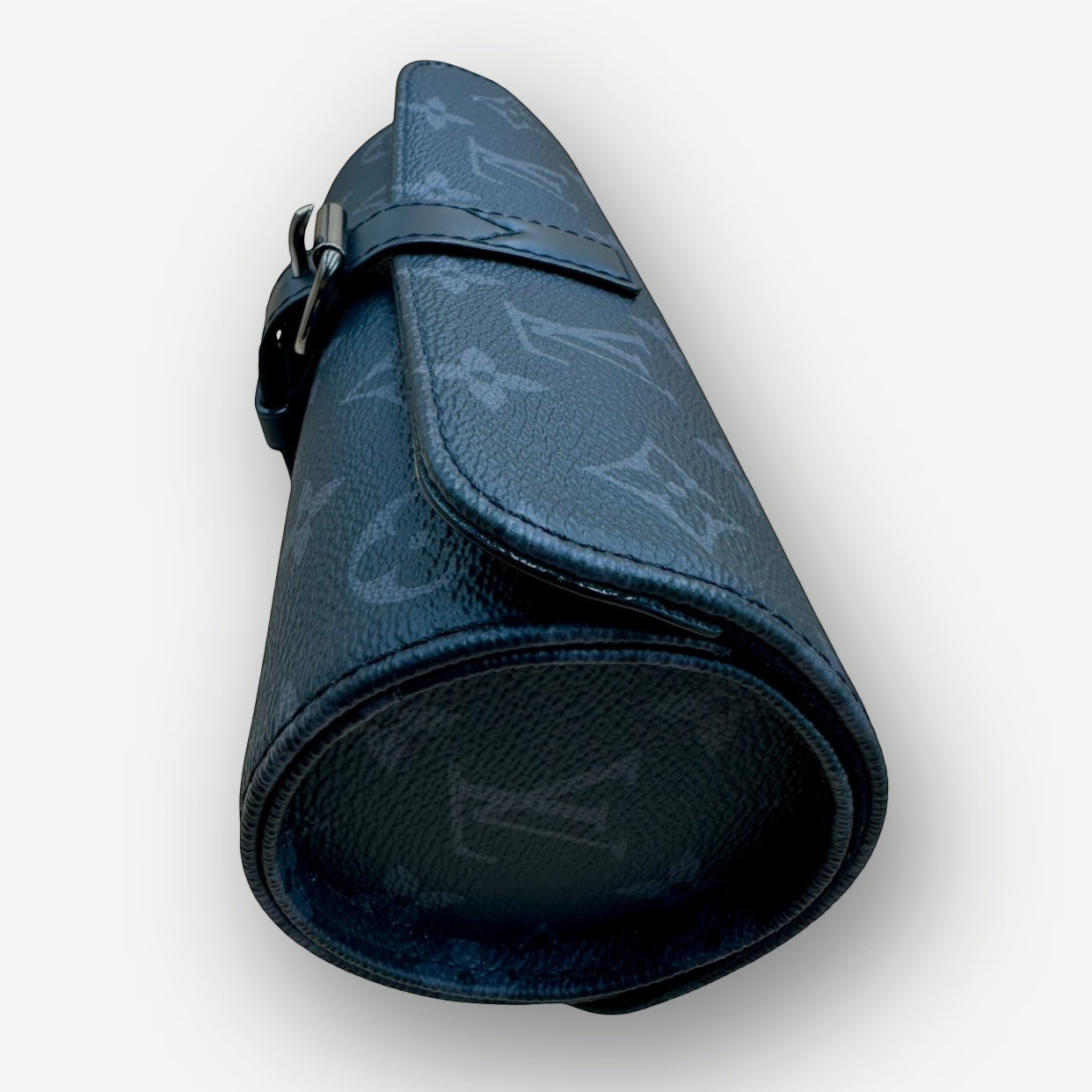 Louis Vuitton Étui 3 Montres Watch Case, Monogram Eclipse Canvas | Shop Authentique Lux