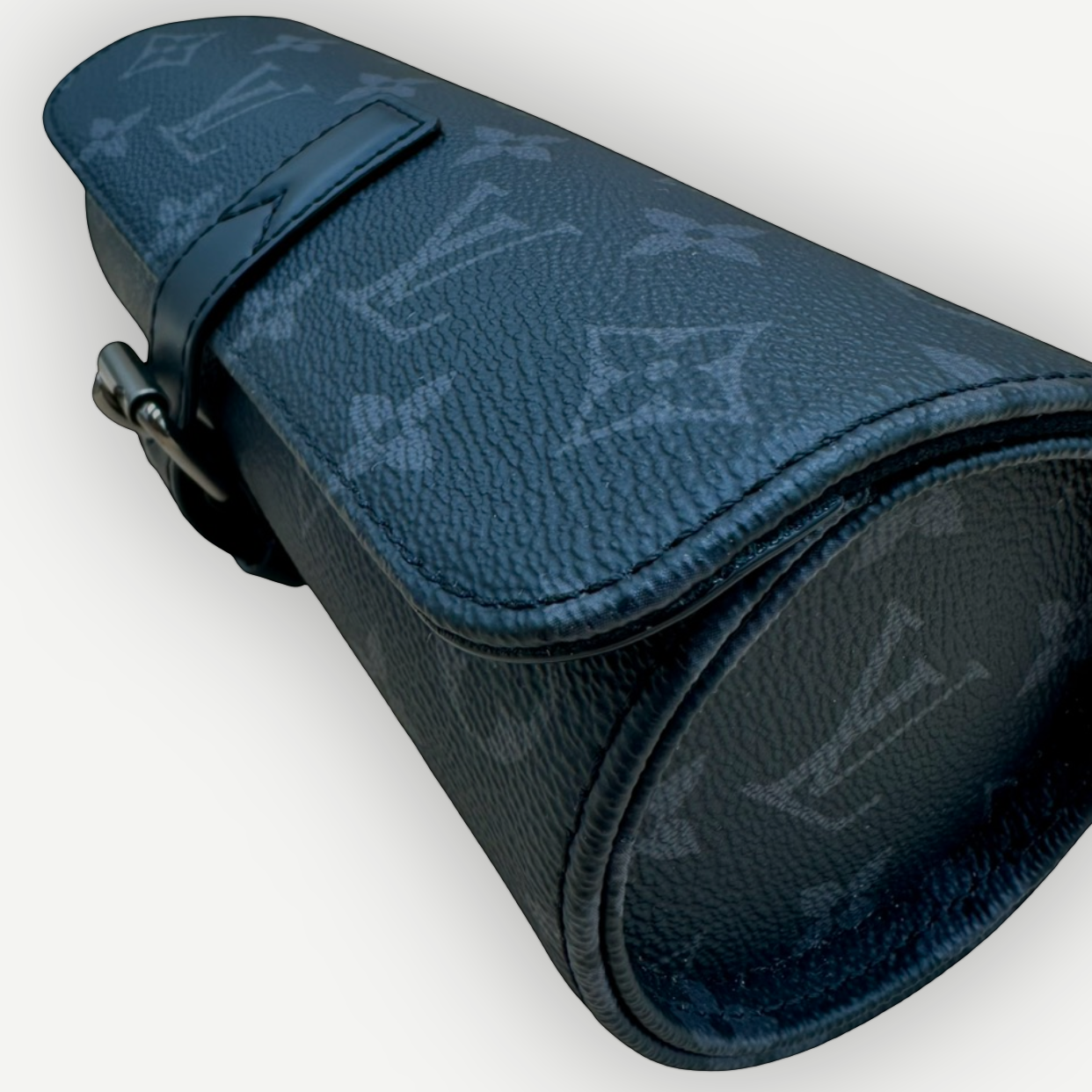 Louis Vuitton Étui 3 Montres Watch Case, Monogram Eclipse Canvas | Shop Authentique Lux