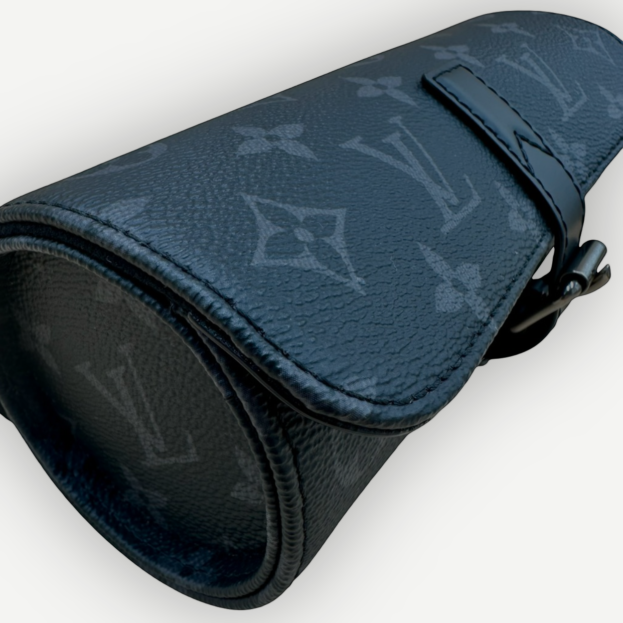 Louis Vuitton Étui 3 Montres Watch Case, Monogram Eclipse Canvas | Shop Authentique Lux