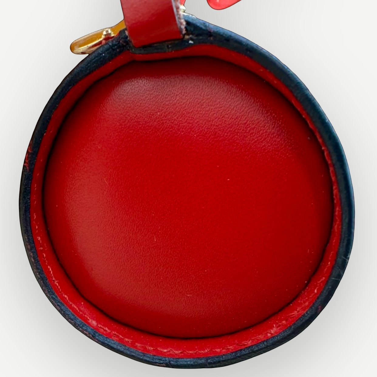 Louis Vuitton Papillon Pochette, Red Epi Leather, 2005 | Shop Authentique Lux