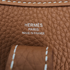 Hermès Evelyne 23 in Gold, Palladium Hardware, Full Set, G Stamp, 2026 | Shop Authentique Lux