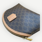 Celine Vintage Macadam Dome Cosmetic Pouch, Macadam Canvas & Leather | Shop Authentique Lux