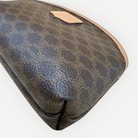 Celine Vintage Macadam Dome Cosmetic Pouch, Macadam Canvas & Leather | Shop Authentique Lux