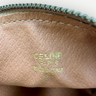 Celine Vintage Macadam Dome Cosmetic Pouch, Macadam Canvas & Leather | Shop Authentique Lux
