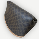 Celine Vintage Macadam Dome Cosmetic Pouch, Macadam Canvas & Leather | Shop Authentique Lux