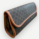 Celine Vintage Macadam Cylinder Cosmetic Pouch, Macadam Canvas & Leather | Shop Authentique Lux