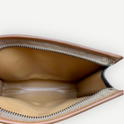 Celine Vintage Classic Zippered Clutch, Macadam Canvas & Leather | Shop Authentique Lux