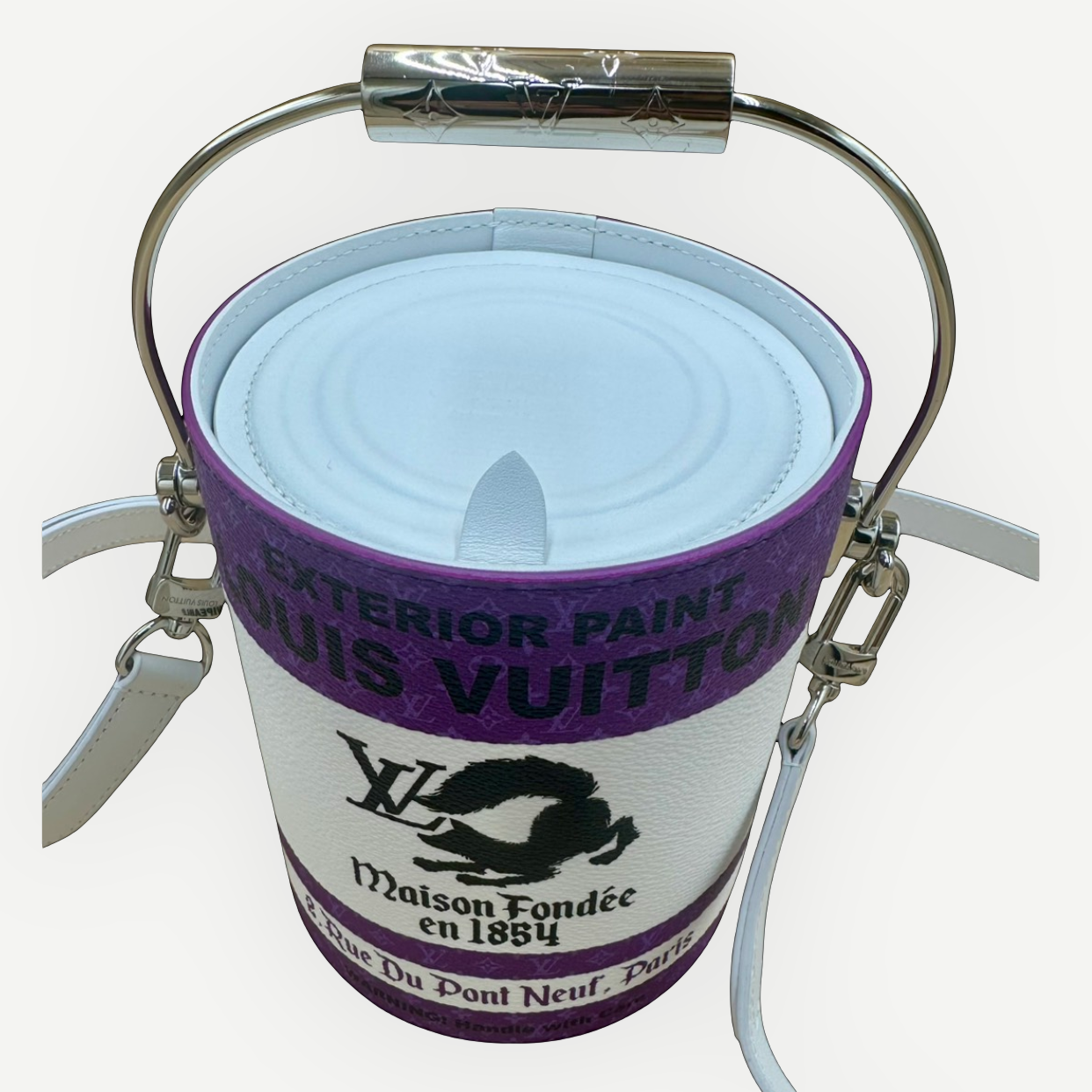 Louis Vuitton 2022 Paint Can Bag Purple | Shop Authentique Lux