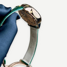 JACOB & CO. Casino Tourbillon rear case profile and strap lining | Shop Authentique Lux