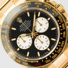ROLEX Daytona Le Mans 126528LN, Black Dial, Yellow Gold, Full Set, 2025 | Shop Authentique Lux