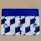 MCM Leather Printed Card Holder I Authentique Lux