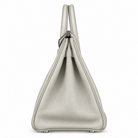 Hermès Birkin 30, Gris Perle Swift Leather, PHW, Full Set, 2012 | Shop Authentique Lux