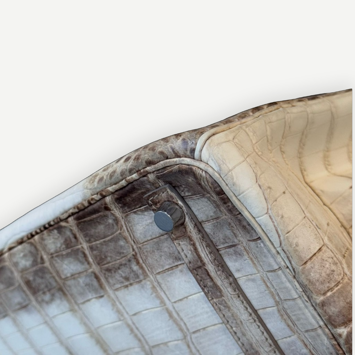 Hermès Himalaya Niloticus Crocodile Birkin 30 Palladium Hardware, 2008 | Shop Authentique Lux
