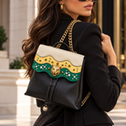 Gucci Malin Medium Studded Backpack, Black Leather, Gold Hardware | Shop Authentique Lux