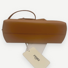 Fendi Zucca FF Canvas Crossbody Bag, Brown Leather Trim, Small | Shop Authentique Lux