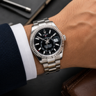 Rolex Sky-Dweller 326934, White Rolesor, Black Dial, Full Set, 2026 | Shop Authentique Lux