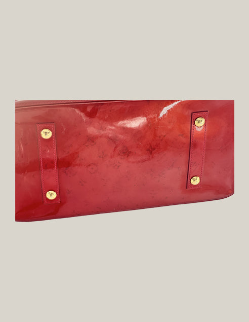 Louis Vuitton Vernis Patent Leather Alma GM - Authentique Luxury | 100% Authentic Louis Vuitton Bag