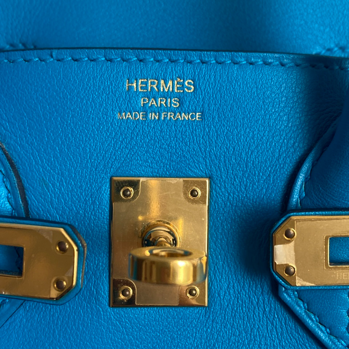 Hermès Birkin 25, Bleu Frida Swift Leather, GHW, Full Set, 2020 | Shop Authentique Lux