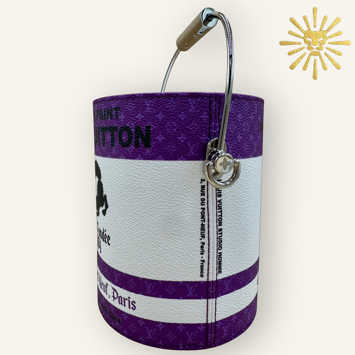 Louis Vuitton 2022 Paint Can Bag Purple | Shop Authentique Lux