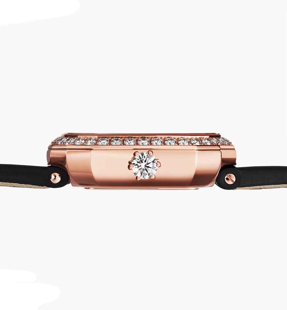 Tiffany & Co. Eternity 28mm Diamond Watch 18K Rose Gold | Shop Authentique Lux