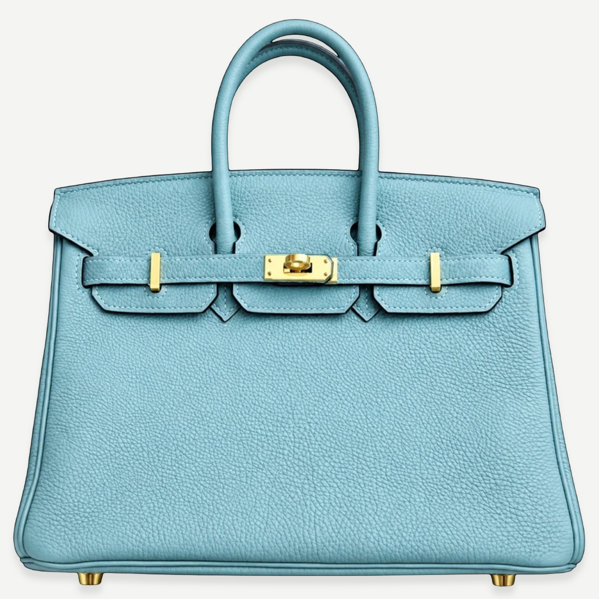 HERMÈS Blue Ciel Togo Birkin 25, Gold Hardware, 2020 | Shop Authentique Lux