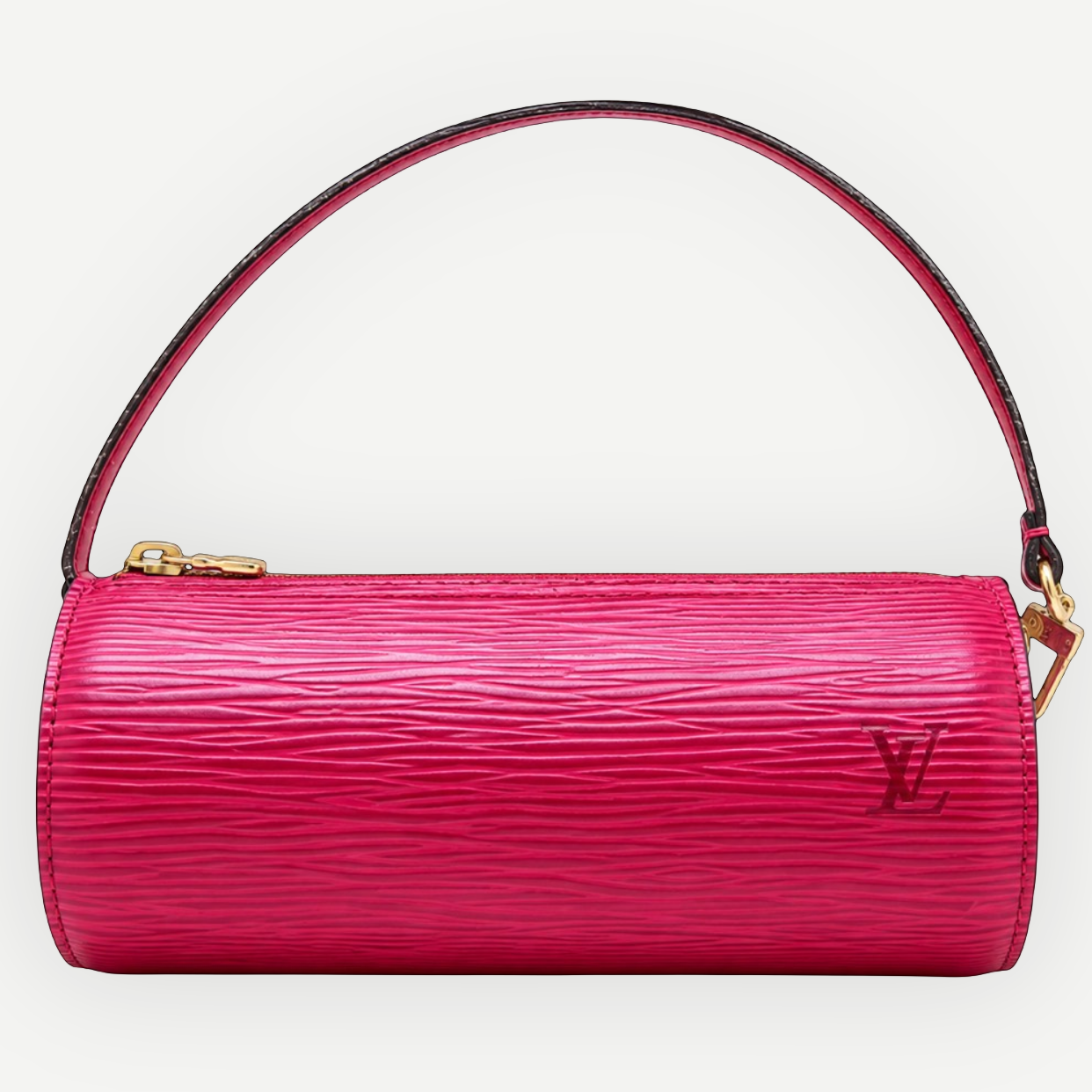 Louis Vuitton Papillon Pochette, Red Epi Leather, 2005 | Shop Authentique Lux