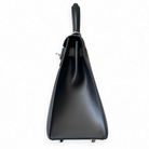 Hermès Kelly 28 Sellier, Noir Box Leather, PHW, Full Set, 2000 | Shop Authentique Lux