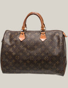 Louis Vuitton Speedy 35 with lock - Authentique Luxury | 100% Authentic Louis Vuitton Bag
