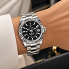 Rolex Sky-Dweller 336934, Black Dial, White Rolesor, Full Set, 2026 | Shop Authentique Lux