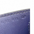 Hermès Kelly Pochette Clutch Bag, Bleu Saphir, Swift Leather, PHW, 2018 | Shop Authentique Lux