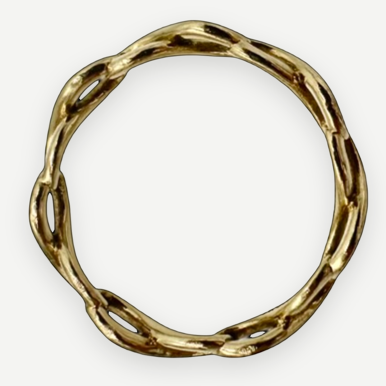 Tiffany & Co. Infinity Ring, 18K Yellow Gold, US Size 4.5 | Shop Authentique Lux