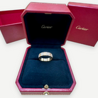 Cartier Pavé Diamond Love Ring, 18K Rose Gold, Size 54 | Shop Authentique Lux