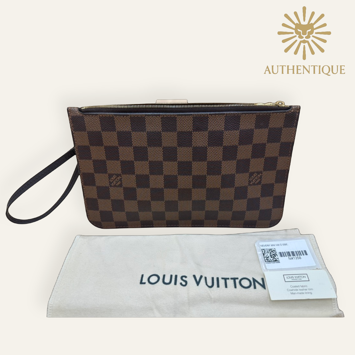 Louis Vuitton Damier Ebene Pochette | Shop Authentique Lux