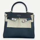 Hermès Kelly 25 Retourne Noir Togo Palladium Hardware, K Stamp, 2025 | Shop Authentique Lux