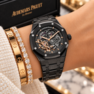 Audemars Piguet Royal Oak 15416CE caseback and bracelet | Shop Authentique Lux