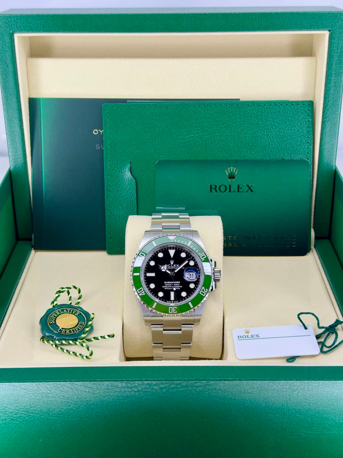 ROLEX Submariner Date Starbucks, Black Dial, 2025 | Shop Authentique Lux