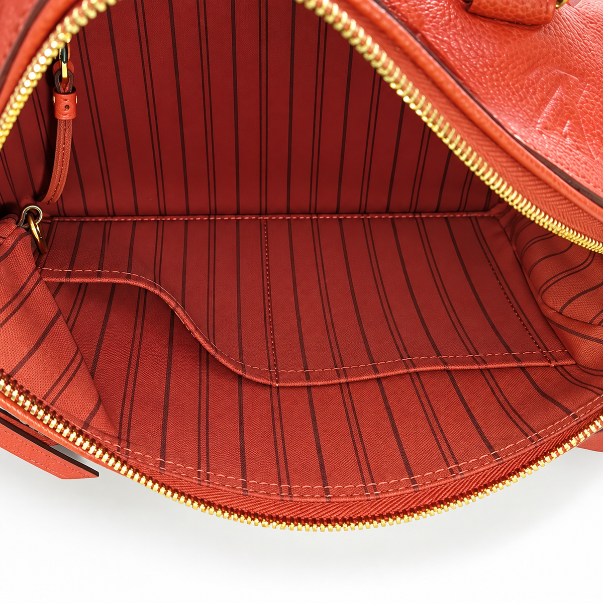 Louis Vuitton Speedy Bandoulière 25, Red Monogram Empreinte Leather, Gold Hardware | Shop Authentique Lux