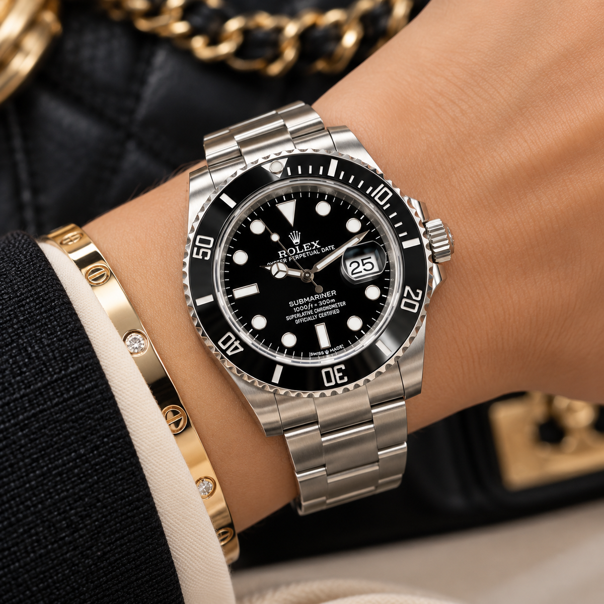 Rolex Submariner Date 126610LN, Black Dial, Full Set, 2024 | Shop Authentique Lux
