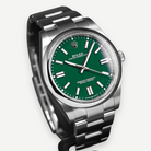 Rolex Oyster Perpetual 41 124300, Green Dial, Oystersteel, Full Set, 2026 | Shop Authentique Lux